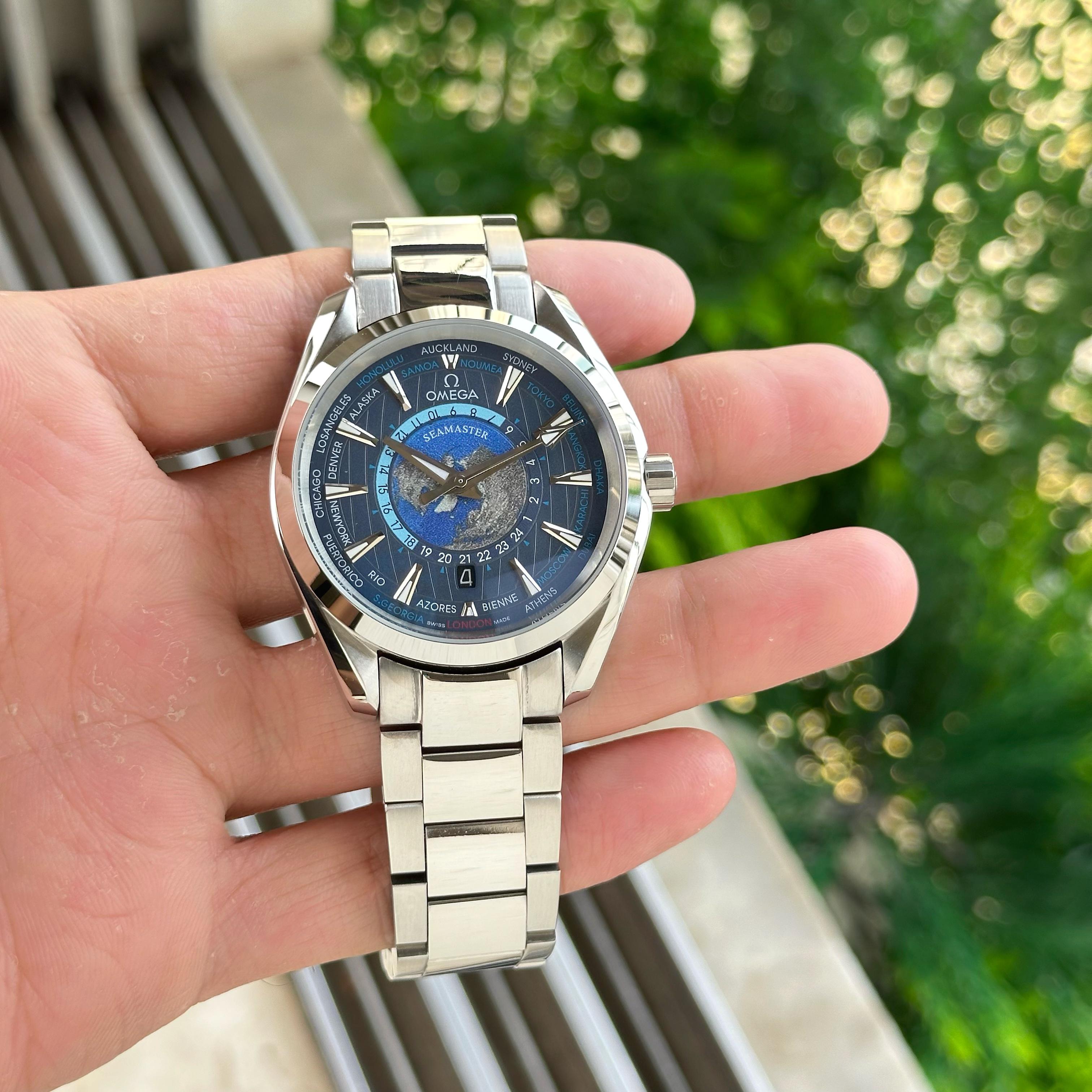 The Omega Seamaster Aqua Terra Worldtimer Watch Premium Quality